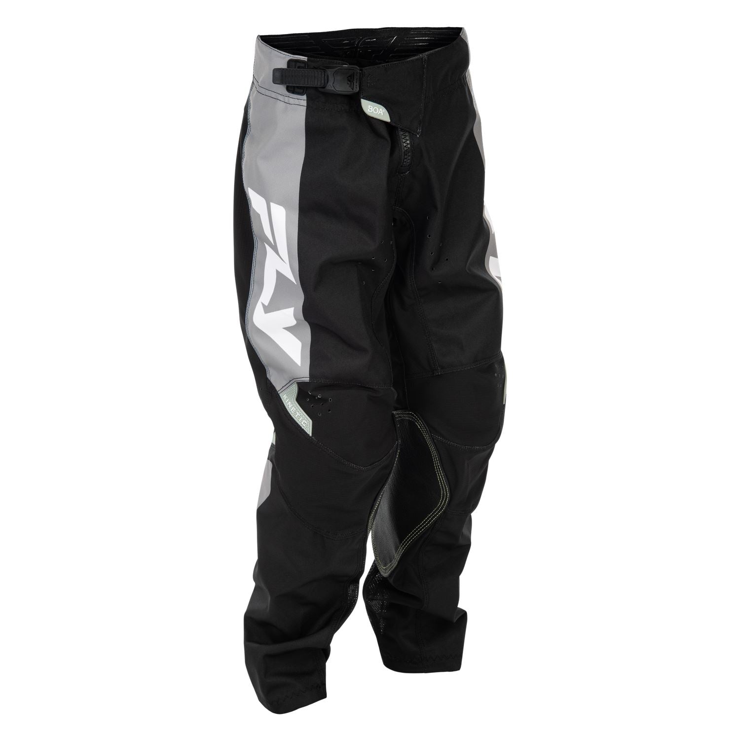Fly Racing 2026 Motocross Pants Kinetic Mutant Youth Black Grey